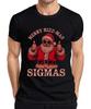 Merry Rizzmas Sigmas Christmas Cool Sunglasses Male Unisexs Tshirt