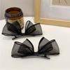 1PC Cute Bowknot Hair Clips Fashion Sweet Headwear Mesh Bow Hairpin Headdress Hair Accessories Bang Clip For Girls