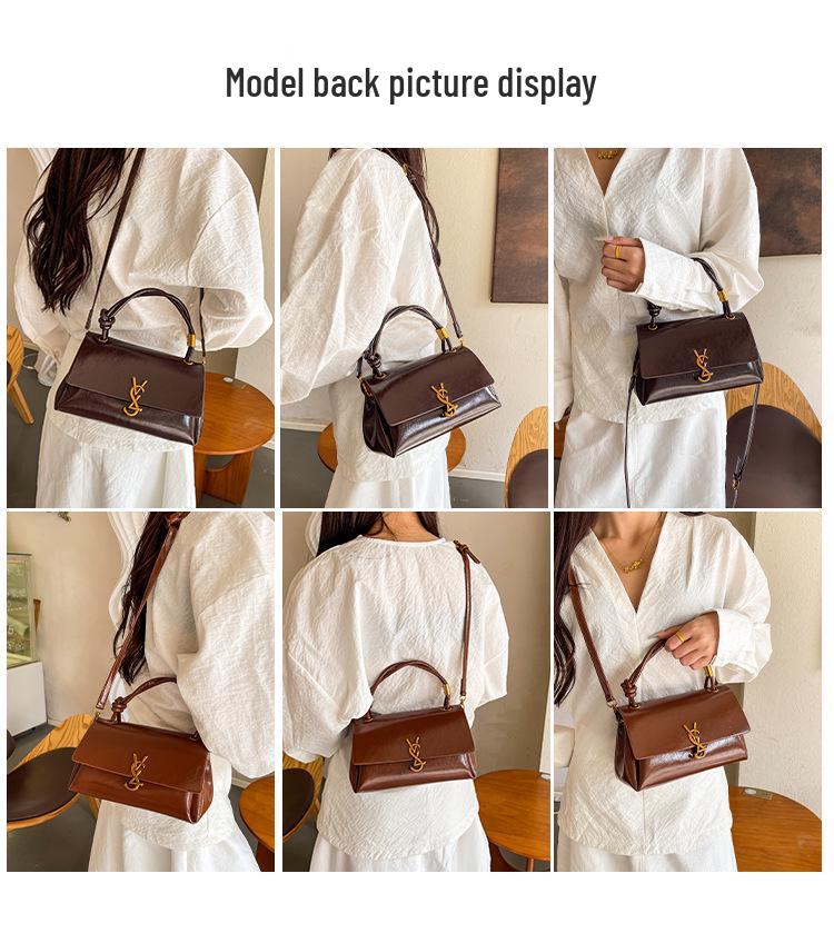 European & American Mini Shoulder Bag: Korean Fashion Niche, Underarm & Crossbody Styles