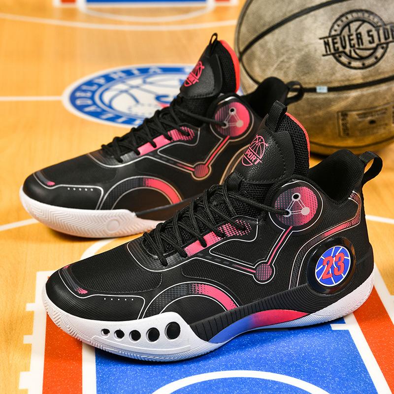 New Basketball Shoes for Men Sneakers High Top Male Gym Training Sports Shoes Anti-slip Women Fashion Basketball Sneakers