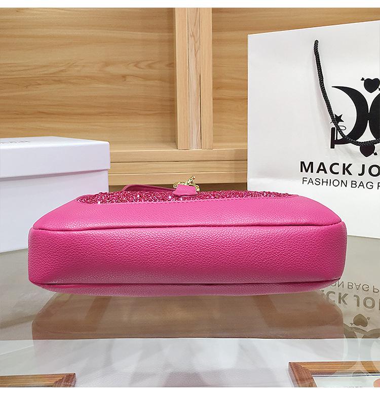 Kadınlar İçin Üst Düzey Taşlı Fransız Baget Omuz Çantası - 2025 Yeni Moda İş Gidip Gelme Tarzı