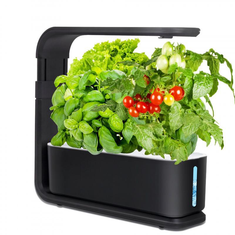 Premium Smart Hydroponic Planter Kit with Growth Lamp for Soilless Cultivation