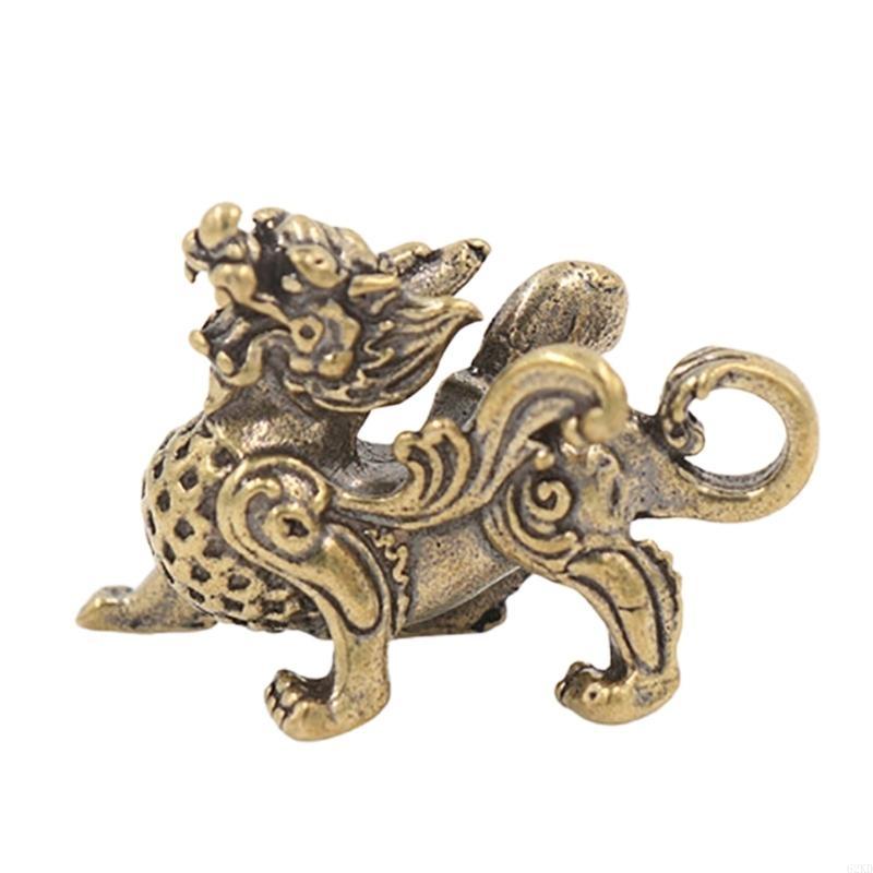 62KD Delicate Fengshui Dragon Statue Figurines for Luck Car Fengshui Display