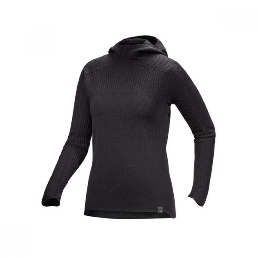 Arcteryx Women S Merino Wool Hoodie Black atoSux7875