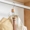 1/2Pcs Belt Hanger Closet Organizer 360-Degree Rotatable Strong Load-bearing Belt Display Rack Storage Holder