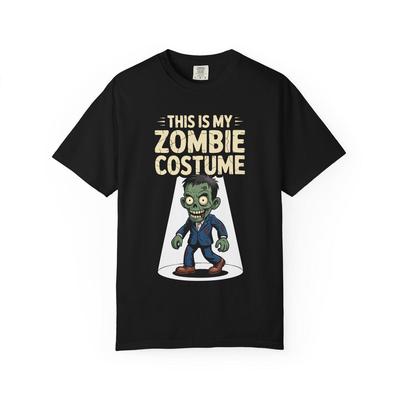 This Is My Zombie Costume T-Shirt | Halloween Zombie Graphic Tee
