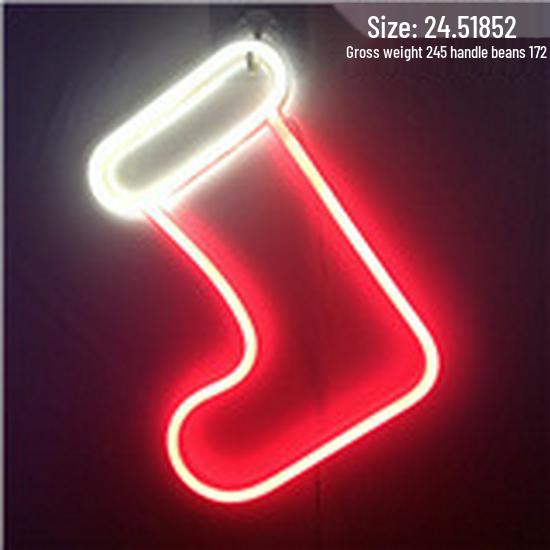 Herz & Stern LED Neon Mondlicht