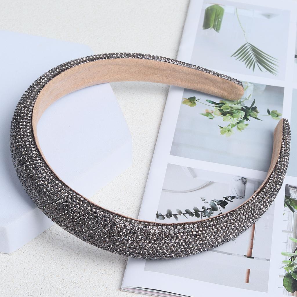 Full Diamond Sponge Headband Super Shiny High-end Headband Fashionable Women's Hair Accessories