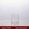 Heat-Resistant Borosilicate Glass Green Tea Cup – Transparent Mountain View, Anti-Scald Insulation, Perfect for Home Tea Brewing.