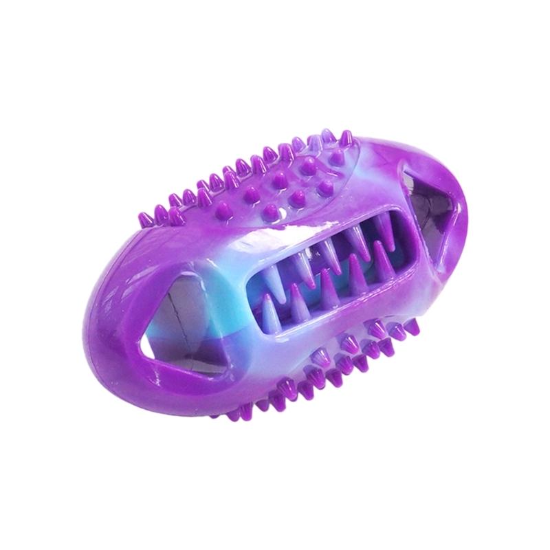 Mental Stimulation Ball for Dog Chew Resistant Design and Treat Dispensing Function Toy With Adjustable Treat Holes