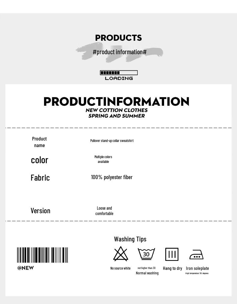 Playboy Men's Autumn/Winter Fleece Sweatshirt