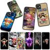 Cover for Apple iPhone 16 15 14 Plus 13 12 Mini 17 Pro Max + ProMax 16E Air Phone Case Luffy Zoro One Tony Chopper Pieces