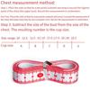 Flexible Body Measuring Tape Set with Bra Size Reference Guide, Shaped to Follow the Body for Sewing Projects and Clothing Fitting Tasks