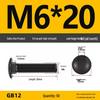 High-Strength Grade 8.8 Carriage Bolts: Round Head, Square Neck, M6-M16 Sizes for Shelf and Bridge Frames