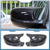 High Quality 2pcs M Style Black Side Mirror Covers Replacement For BMW X3 F25 X1 E84 Pre-LCI 2010 2011 2012 2013