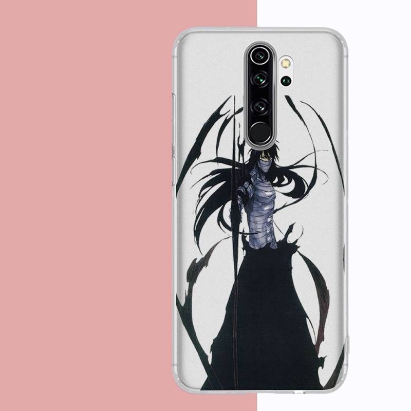 Husă de telefon Anime Bleach Kurosaki Ichigo pentru Samsung A51 A52 A71 A12 pentru Redmi 7 9 9A pentru Huawei Honor8X 10i Husă transparentă
