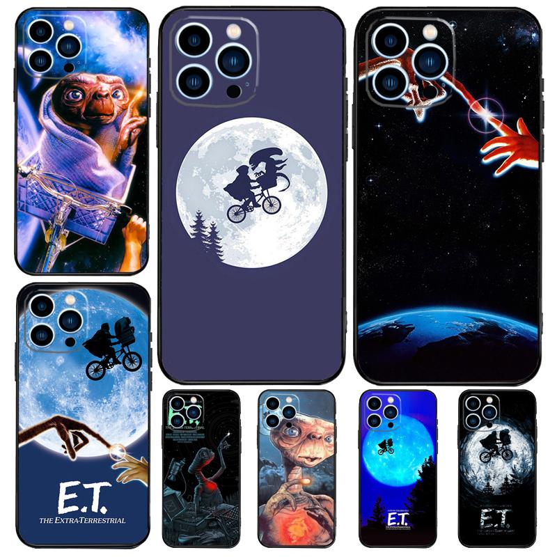E.T. The Extra Terrestrial Movie Case For iPhone 17 Pro Max 17 Air 11 14 15 16 Pro Max 12 13 Mini 16 Plus 16e Phone Cover