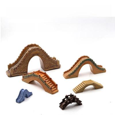 Aquarium Decor Ceramic Stone Bridges: Fish Tank Landscaping, Micro Landscape Rockery & Bonsai Ornaments