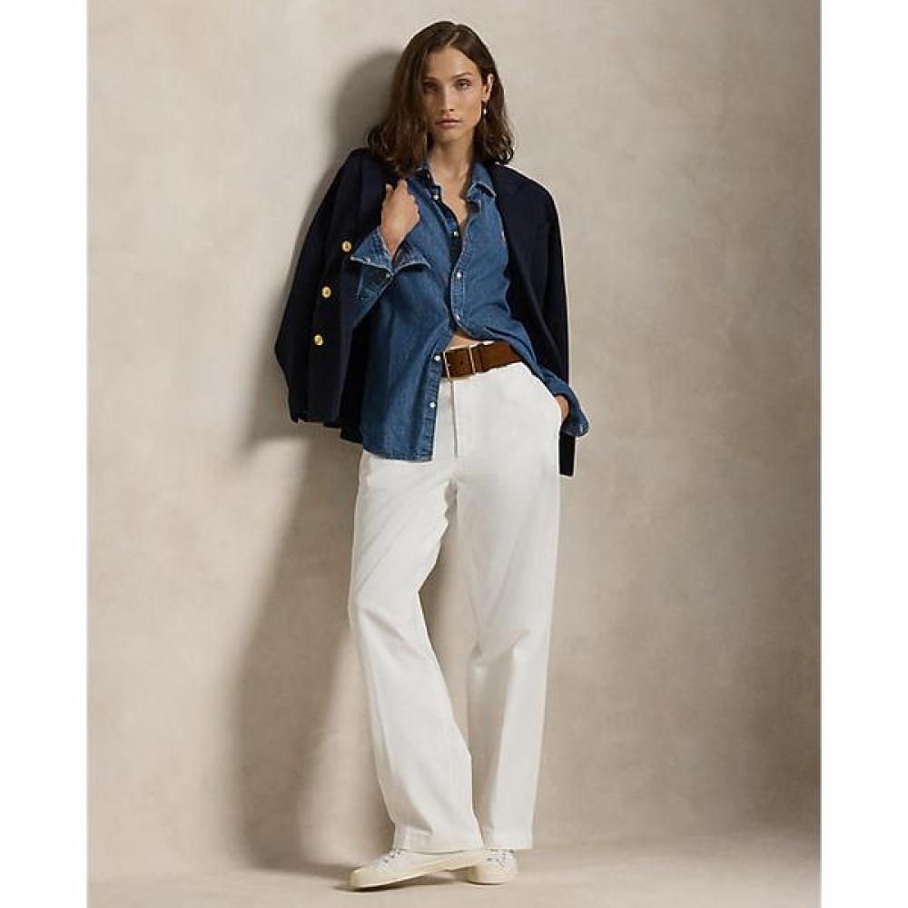 Polo Ralph Lauren Women S Cotton Chino Straight Leg pantS Wmpopntndl20258100 6
