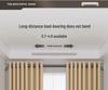 No-Drill Retractable Clothes Drying Rod for Curtain and Wardrobe Support - Nail-Free Bathroom or Shower Drying Rack.