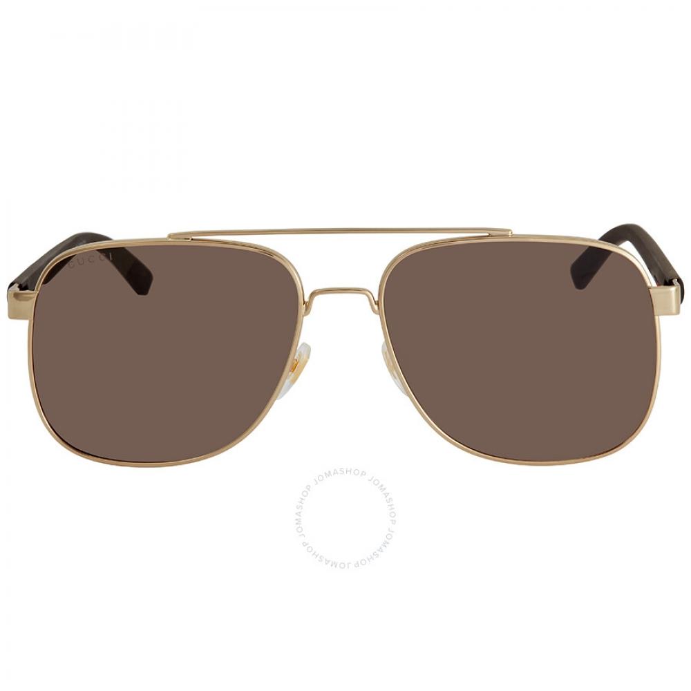 

Gucci Brown Square Men s Sunglasses GG0422S00360 GG0422S 003 60