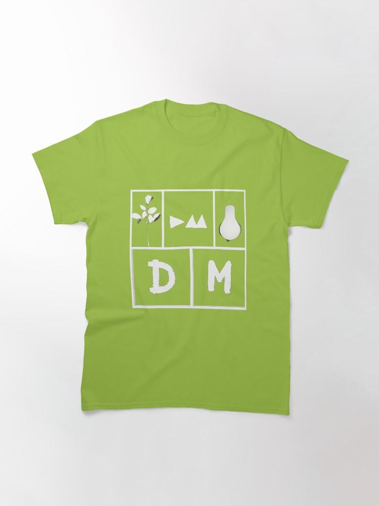 Depeche Mode Minimal Symbol Art – Abstract Monochrome Design Classic T-Shirt