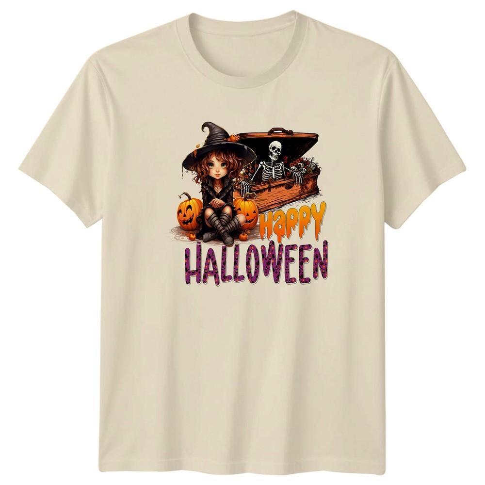 Happy Halloween Unisexs TShirt Cute Witch Halloween Halloween 2026 Gift For Her
