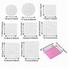 Reusable Nail Vacuum Cleaner Filter Multi-size Manicure Screen Plate  Beauty Equipment