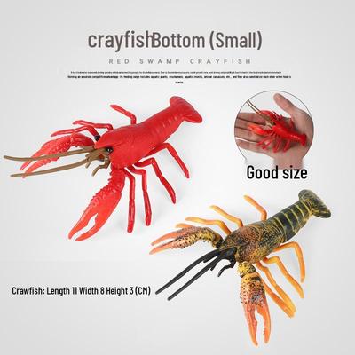 Heart-Shaped Freshwater Crayfish Model - Perfect for Kids' Science Education and Decorative Gift