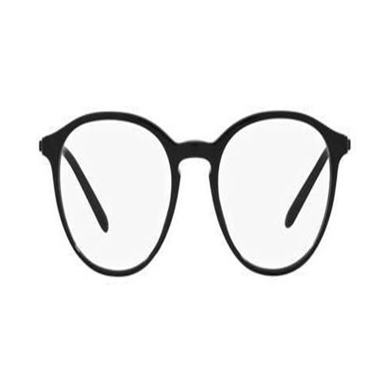 Armani GIORGIO George letter temples, metal, irregular shape, optical frames, same style for men and women, black