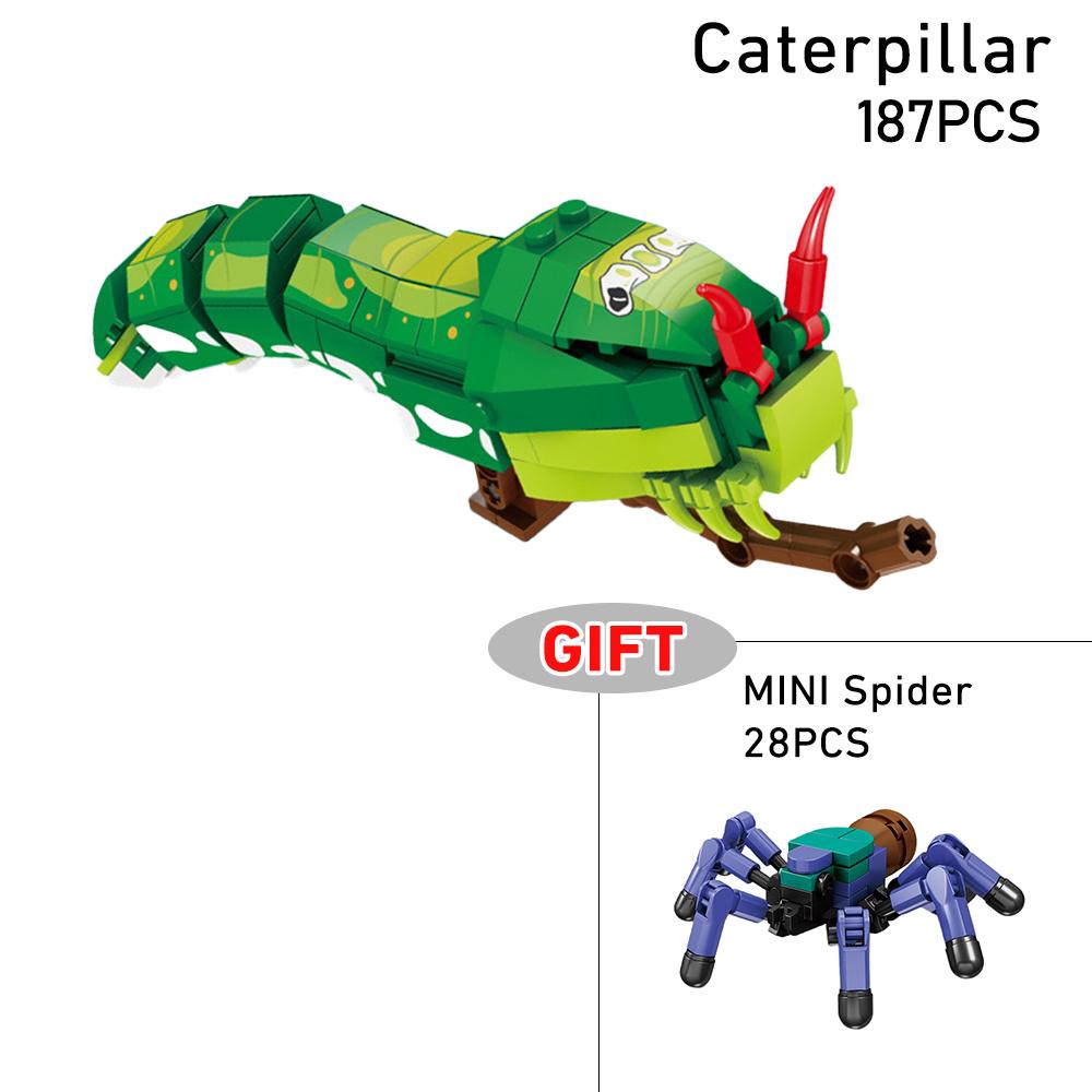 Insect Butterfly & Caterpillar Set Puzzle Toys - Ideal for Ecological Learning, Indoor Entertainment, Perfect for Festive Gifts