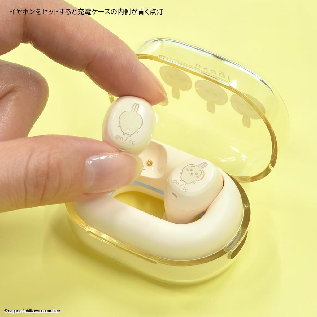 Gourmandies Chiikawa True Wireless Stereo Earphones, Rabbit Design CK-64C