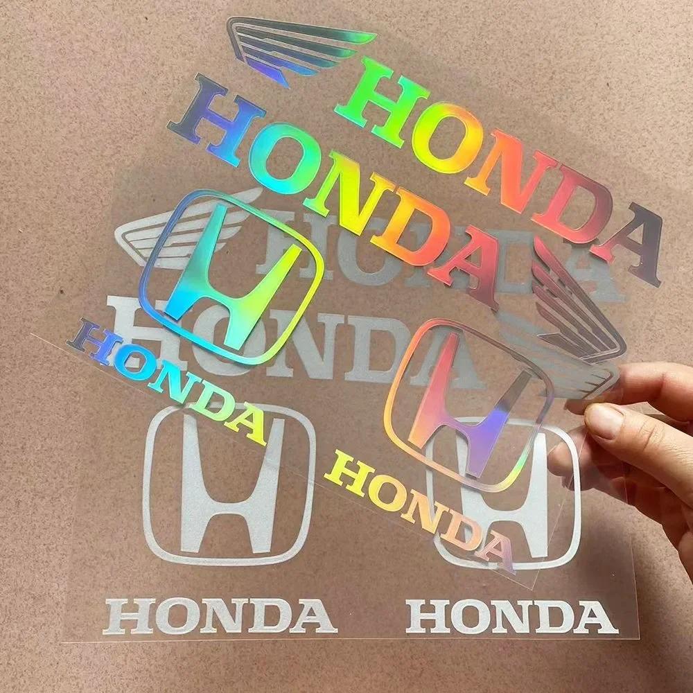 Reflective Stickers Suitable for Sundiro Honda Motorycle Body Waterproof Car Logo HONDA Shock-absorbing Helmet Decals akd256