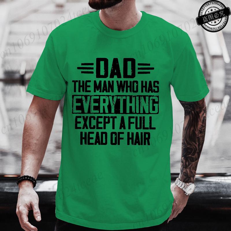 Men Funny Dad T Shirt T-Shirts Clothing Casual Short Sleeve Graphic Printed Tees Fashion Hip Hop Streetwear Father Gift Tops