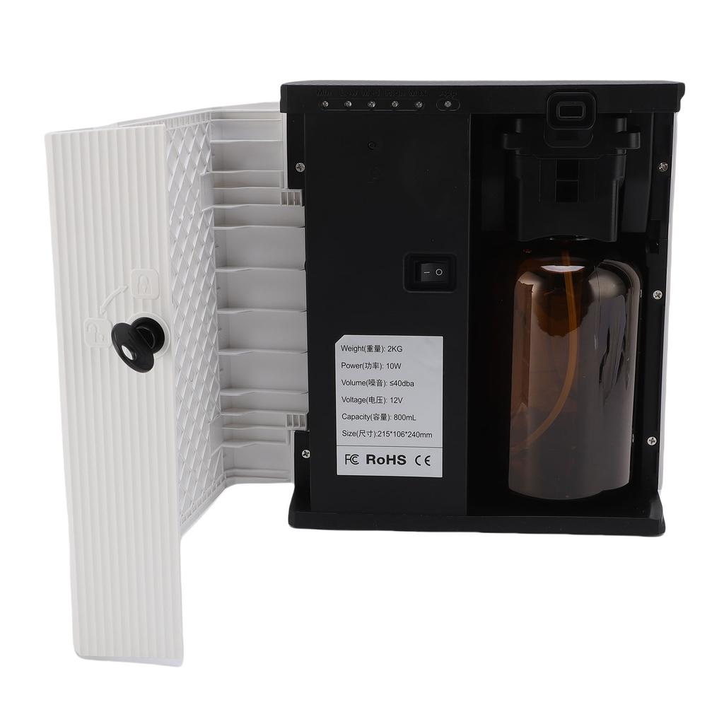 Wasserloser Ätherischer Öl Diffusor Smart APP Steuerung Duft Luftmaschine 2000 2500m³ Abdeckung für Hotel Toilette Zuhause