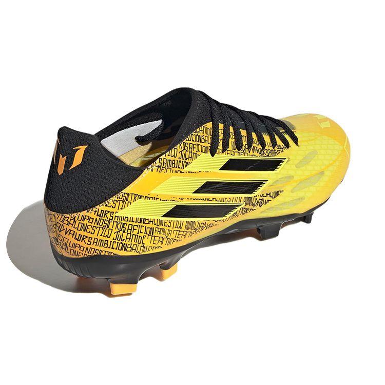 Adidas X Speedflow Messi.3 FG Solar Gold Bright Yellow Unisex Sneakers Core-Black GW7419