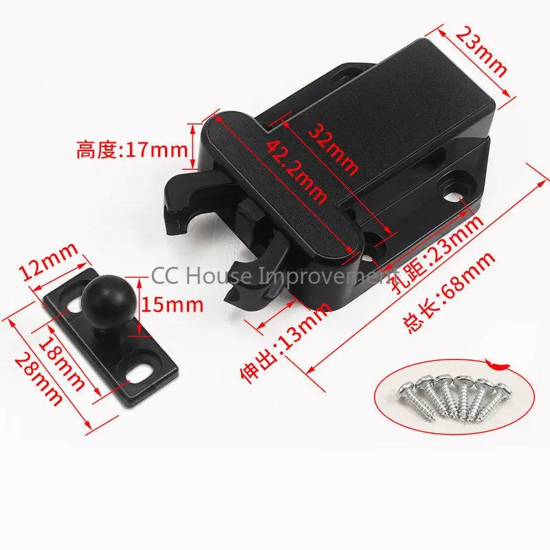 1 Stück Schrankverschlüsse Magnetischer Türschubladen-Schrankverschluss Push to Open Käfer Touch-Schnapper Schranktürschließer Hohe Qualität