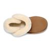 UGG Zintegrowana Skóra Owcza i Wełna Wygodne Ciepłe Oddychające Niskie Buty Dziecięce brązowe 1153637K-CHE