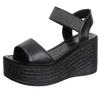 Women Comfortable Wedges Sandals Big Size Shoes for Women New Summer Waterproof Platform Sandals Lightweight Anti-slip Shoes