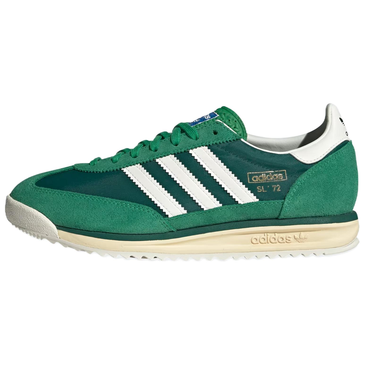 

New Adidas Originals Sl 72 Rs Collegiate Green Core White JH8643 40