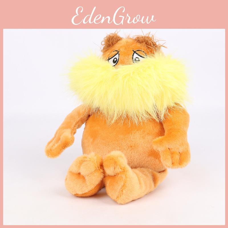 Seuss The Dr Lorax Plush Toy Stuffed Doll Cartoon Decoration Kids Gift 33cm