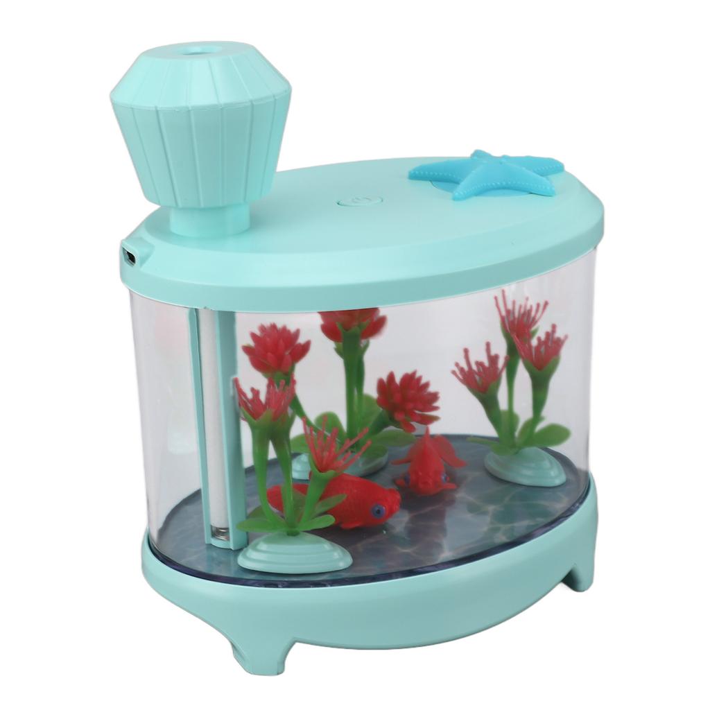 Micro Landscape Humidifier Fish Tank Modeling Ultra Sound USB Low Noise Essential Oil Aromatherapy