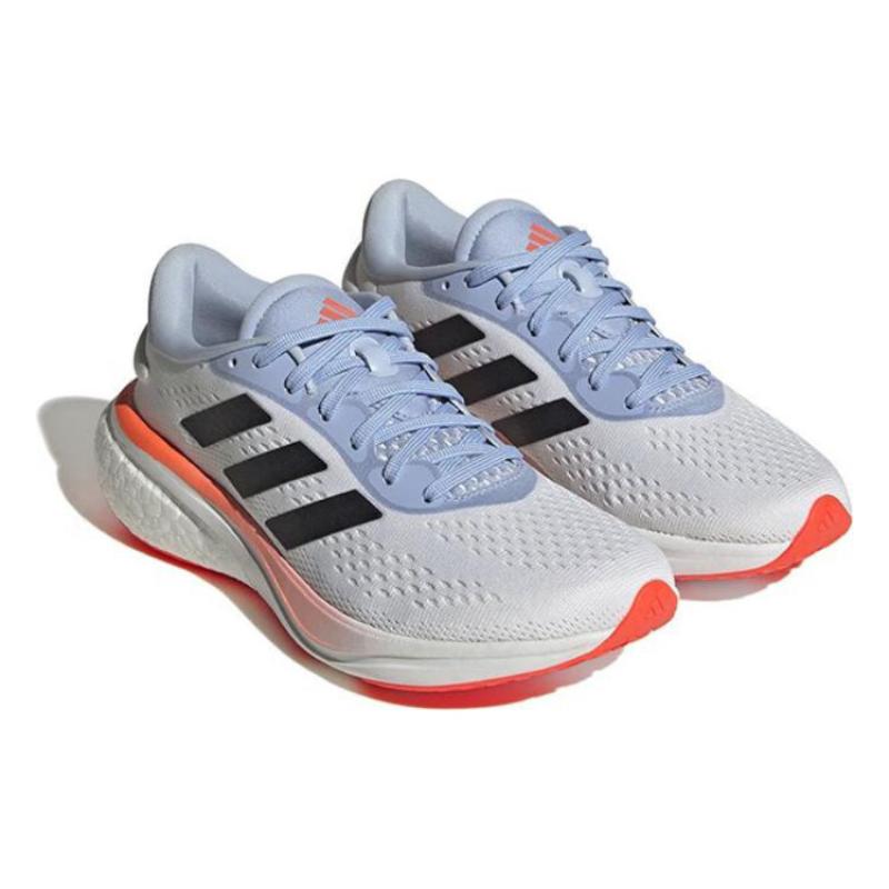 Adidas Supernova 2 Anti-Slip And Wear-Resistant Lightweight Low-Top Casual Running Shoes Women's Gray Sneakers HR0100