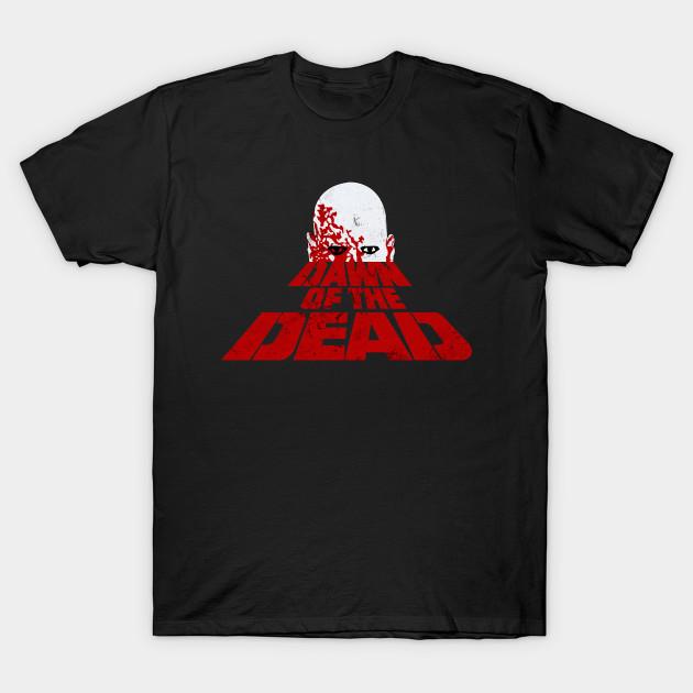 

Men Black Print T-shirt Dawn Of The Dead Retro Vintage No-Cut Transfer Paper Print Cotton Tshirt - Men s Summer Cotton Graphi... S разноцветный