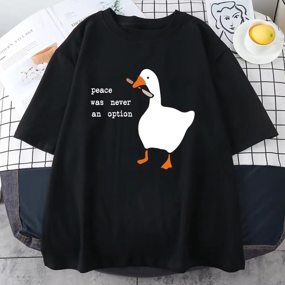Prints Mans Cotton Tee Clothing Creativity All-math Short Sleeve Fashion Casual Loose Tops  Harajuku  Redtube