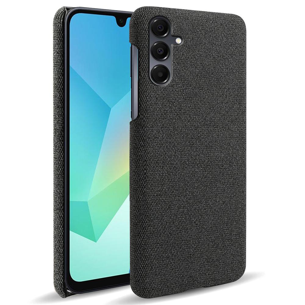 

For Samsung Galaxy A16 4G/5G Phone Case Cloth Texture Anti-Scratch Protective PC Back Cover A