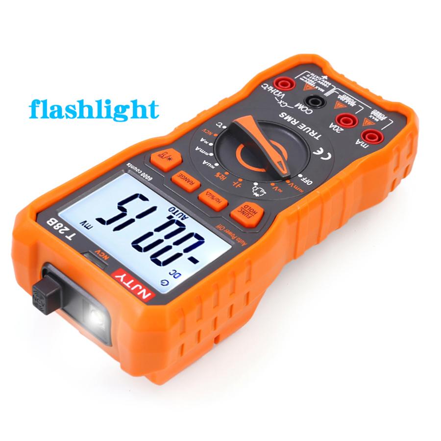 NJTY T28B Multimeter Hochpräzises Digitaldisplay Haushaltselektriker-Multifunktionsmessgerät