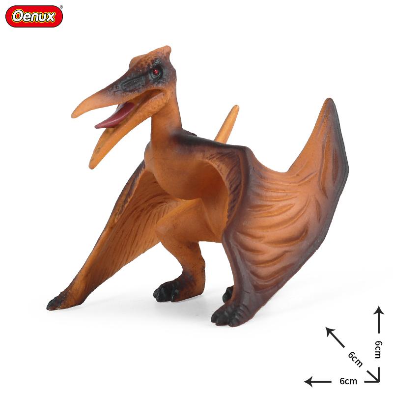 Oenux Jurassic Dinosaur World Eoraptor Dilophosauridae Mosasaurus Velociraptor T-Rex Animasl Model Action Figures Kid Toy Gift