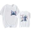 Hip Hop Shirt EU Size Unisex Disney Lilo Stitch Cartoon T Shirt Stitch Cute Manga T-shirt Y2k Graphic Tshirt Top Tees Clothes