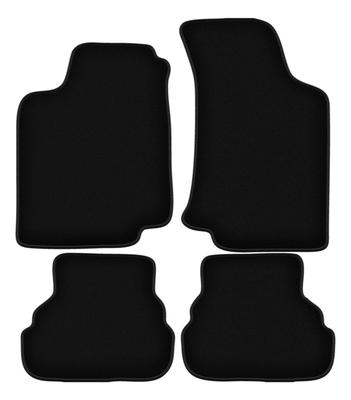 BASIC Black Velour Floor Mats For: Volkswagen Golf III Cabrio, Hatchback, Station Wagon (1993-2002)